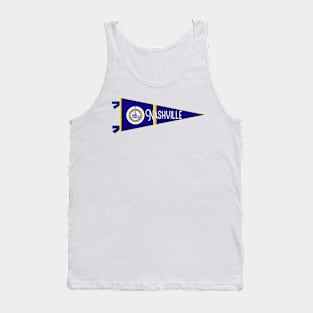 Nashville Flag Pennant Tank Top